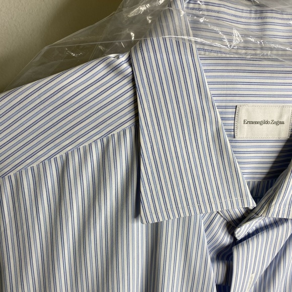 Excellent Condition Zegna Dress Shirts 17-… - Picture 8 of 8